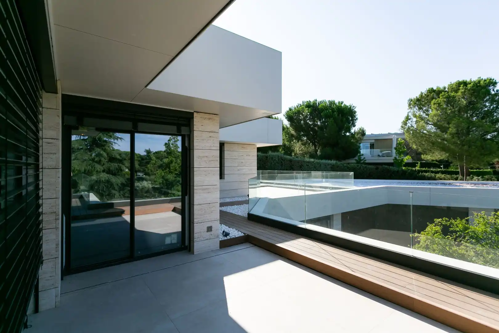 Terrassa de Casa o xalet en venda en Boadilla del Monte amb Calefacció i Jardí privat