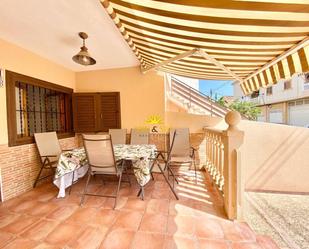 Terrassa de Casa o xalet de lloguer en Pilar de la Horadada amb Aire condicionat, Calefacció i Moblat