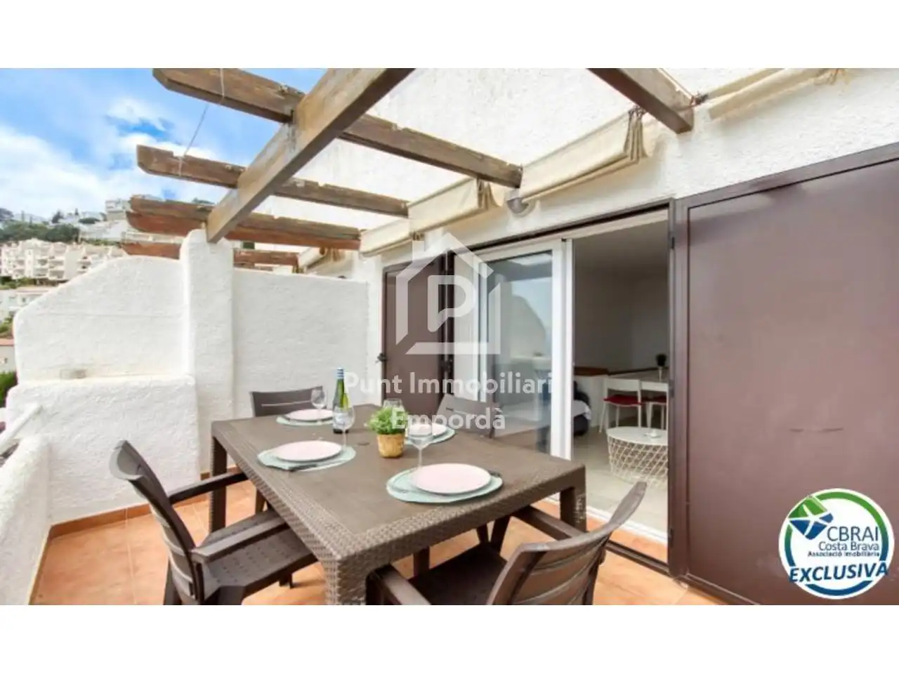 Terrassa de Apartament en venda en Roses amb Aire condicionat, Calefacció i Terrassa