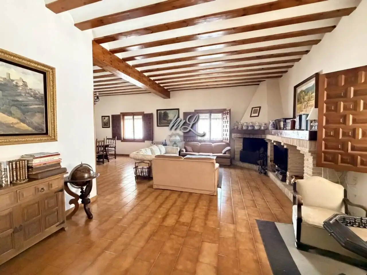 Sala de estar de Casa o chalet en venta en Olías del Rey con Calefacción, Jardín privado y Terraza