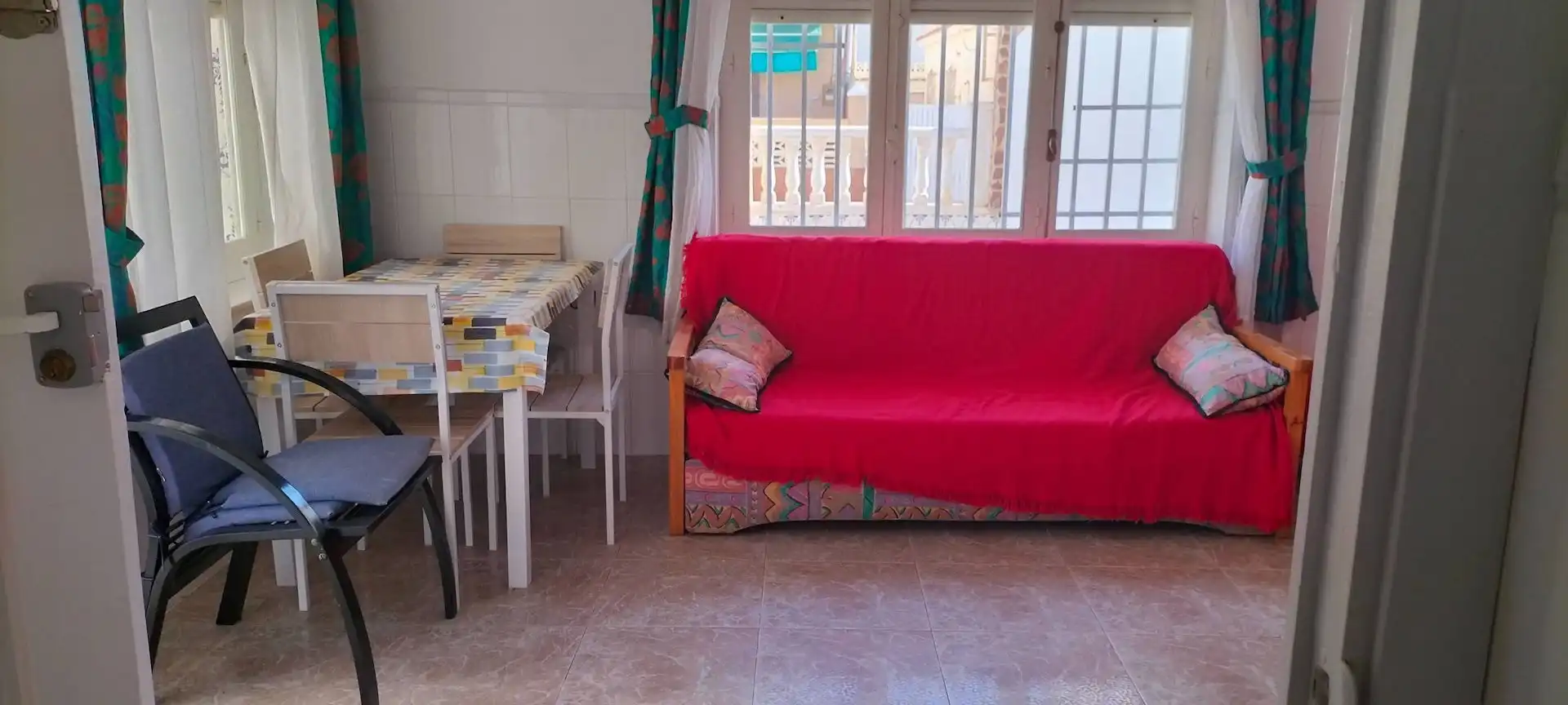 Sala d'estar de Finca rústica en venda en Pilar de la Horadada amb Moblat