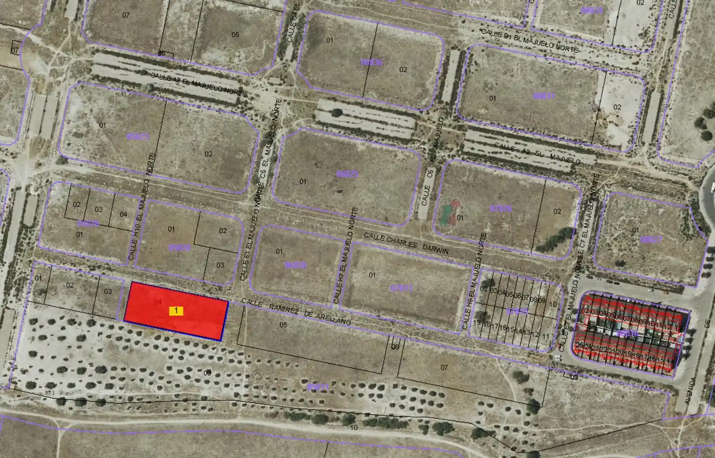 Terreny residencial en venda a Calle Ramírez de Arellano 23