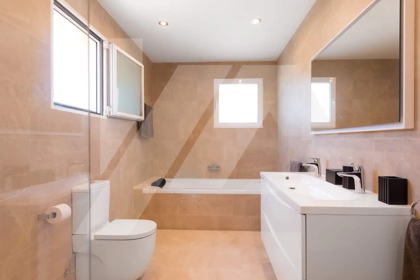 Bathroom of Houses for sale in Jávea / Xàbia  with Air Conditioner, Heating and Private garden