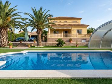 Villa con piscina in vendita a Petrer