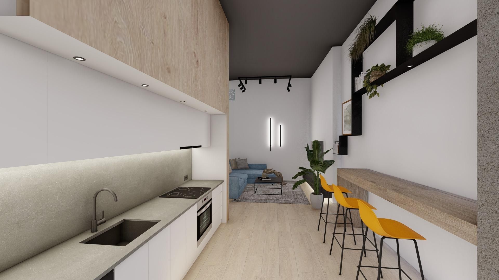 Cuina de Loft en venda en  Zaragoza Capital amb Calefacció