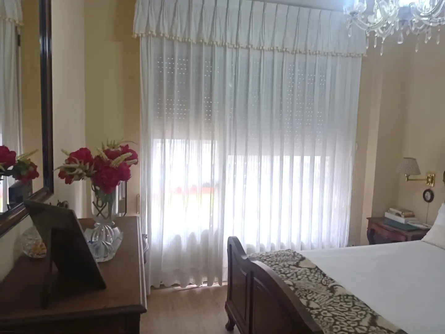 Bedroom of Flat for sale in Gijón   with Heating, Parquet flooring and Furnished
