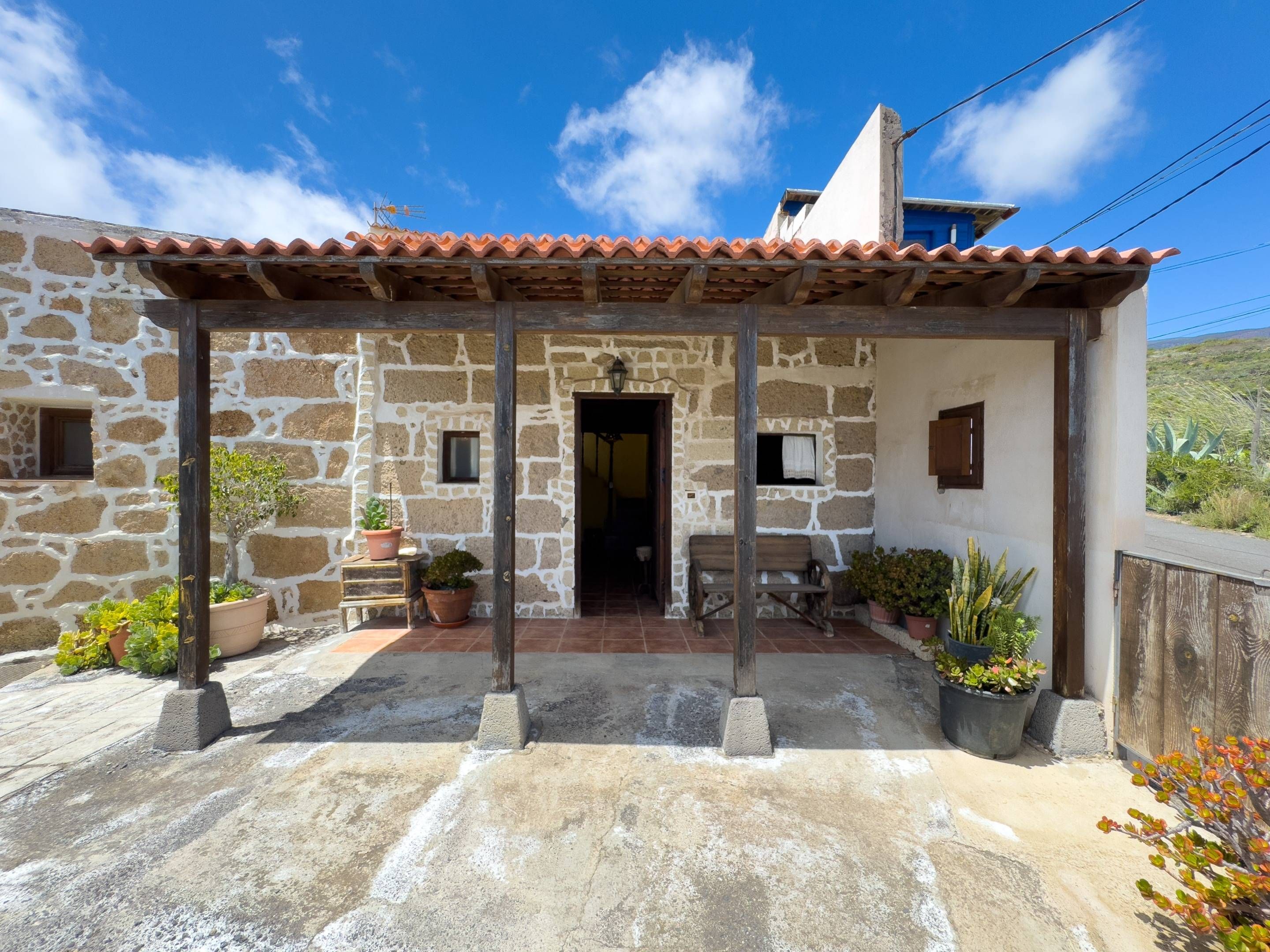 Exterior view of Country house for sale in Fasnia