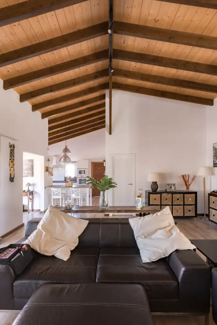 Sala de estar de Casa o chalet en venta en Candelaria con Aire acondicionado, Jardín privado y Parquet