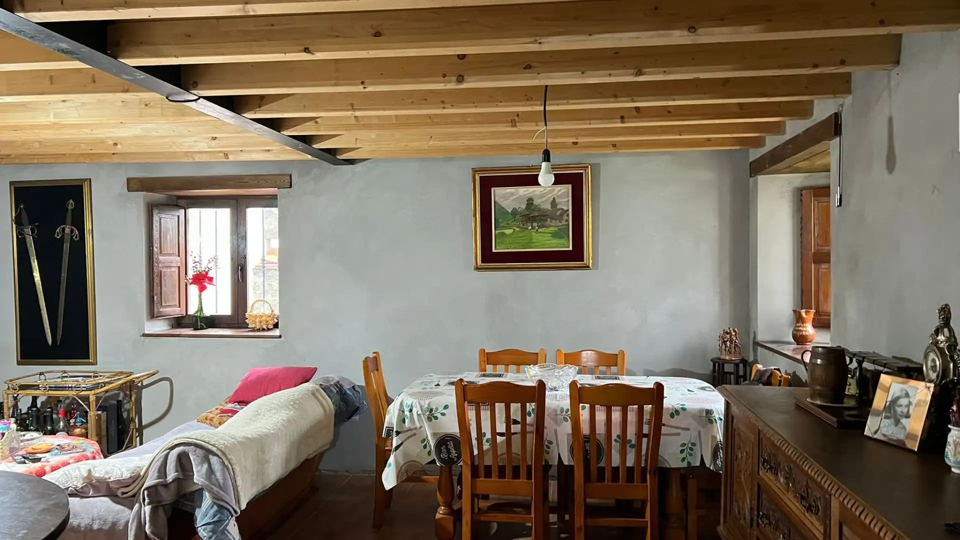 Dining room of Houses for sale in Cangas de Onís  with Private garden