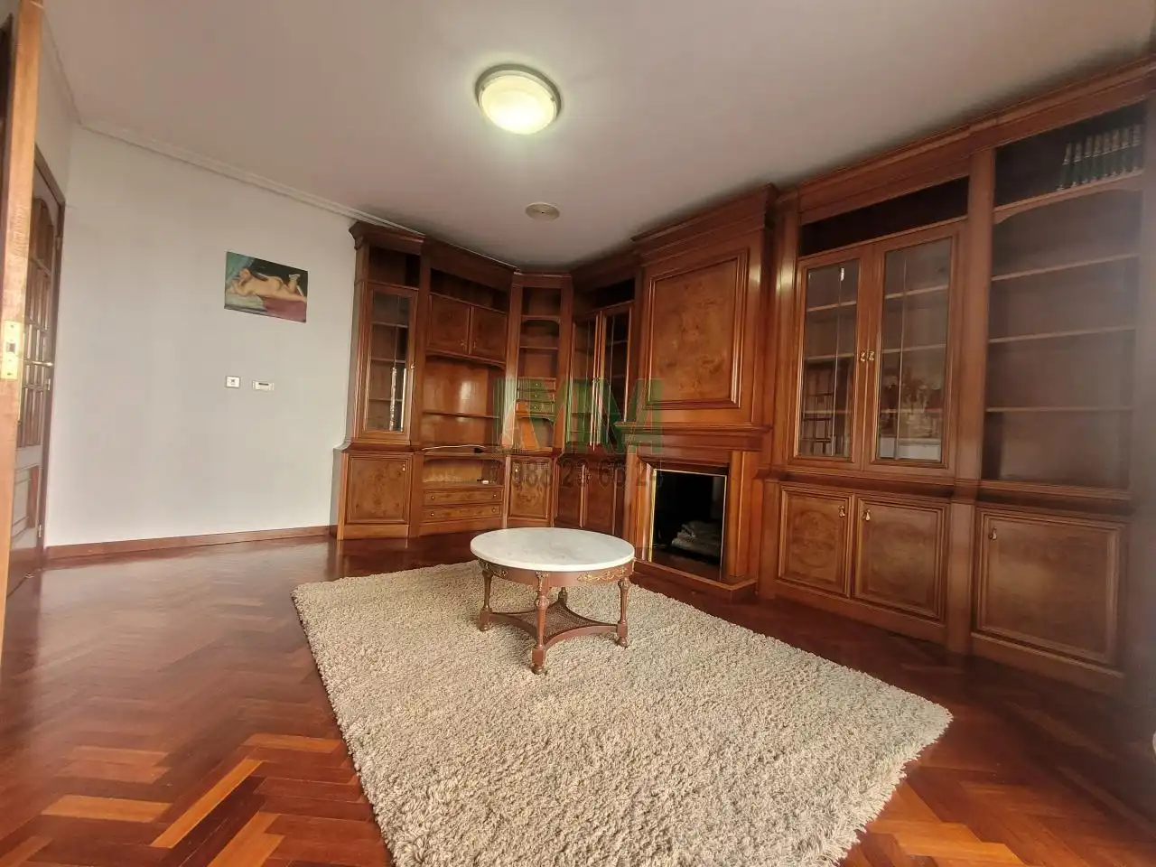Wohnzimmer von Wohnung zur Miete in Ourense Capital  mit Heizung, Möbliert und Balkon
