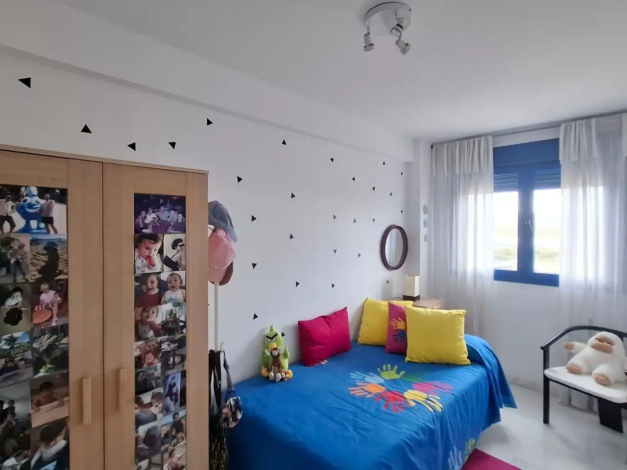 Dormitori de Casa adosada en venda en Garrucha amb Aire condicionat, Terrassa i Piscina