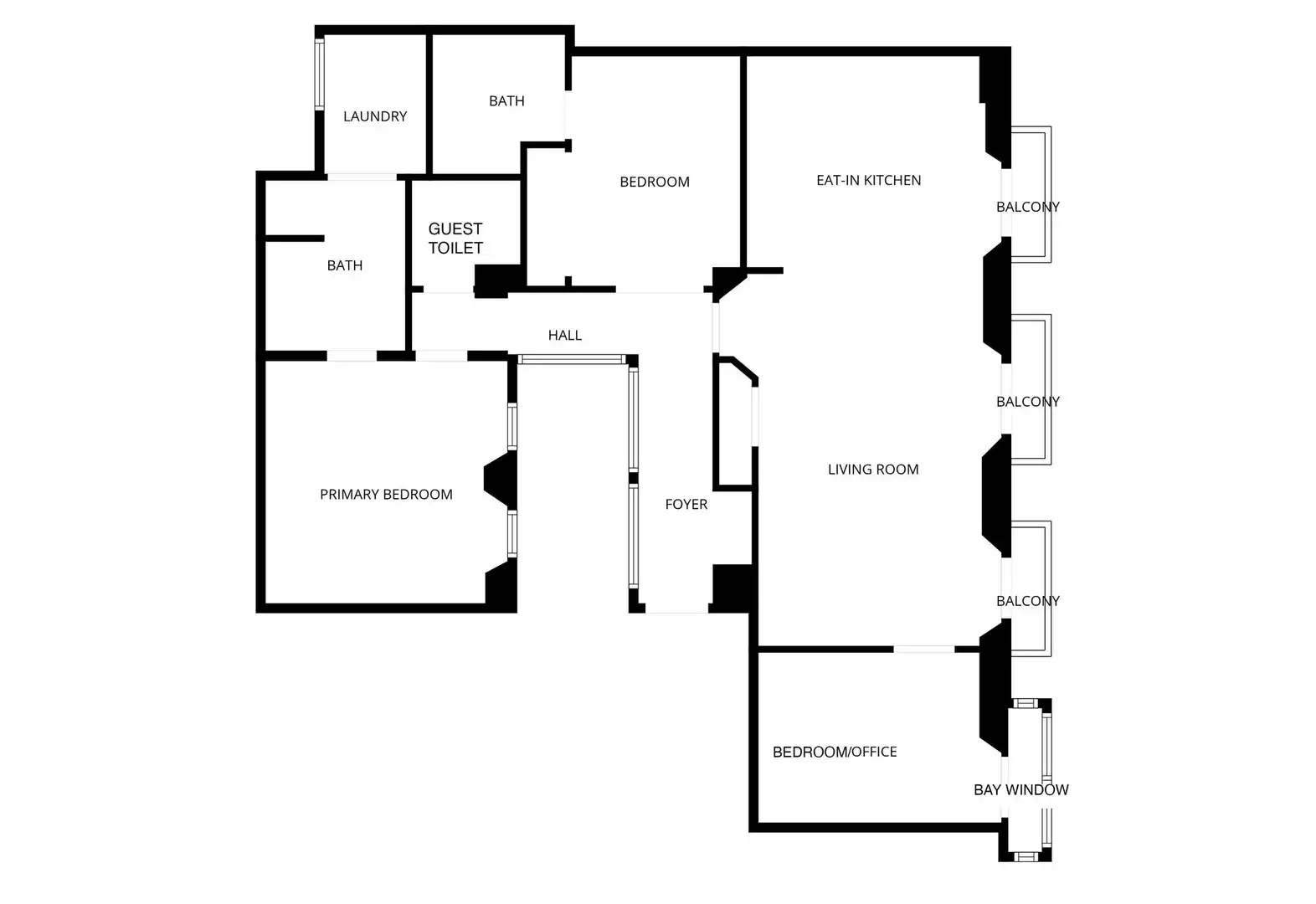 Apartament en venda en Centro
