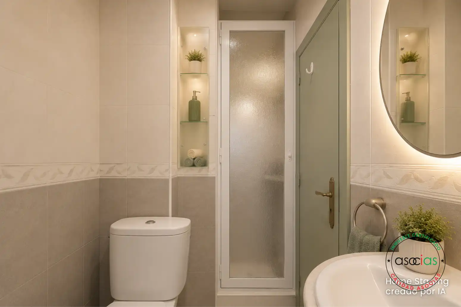 Baño de Piso en venta en Gijón  con Calefacción y Trastero