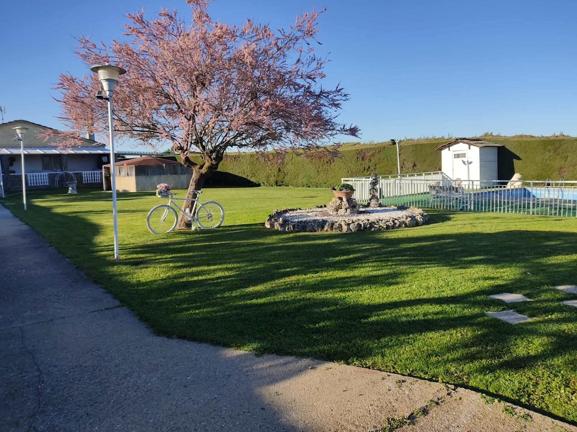Garden of House or chalet for sale in Castellanos de Villiquera  with Heating, Private garden and Swimming Pool