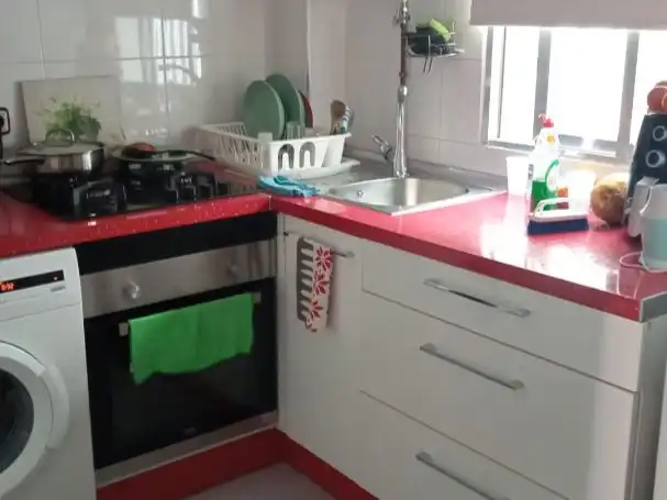 Kitchen of Flat for sale in Leganés  with Air Conditioner, Furnished and Washing machine