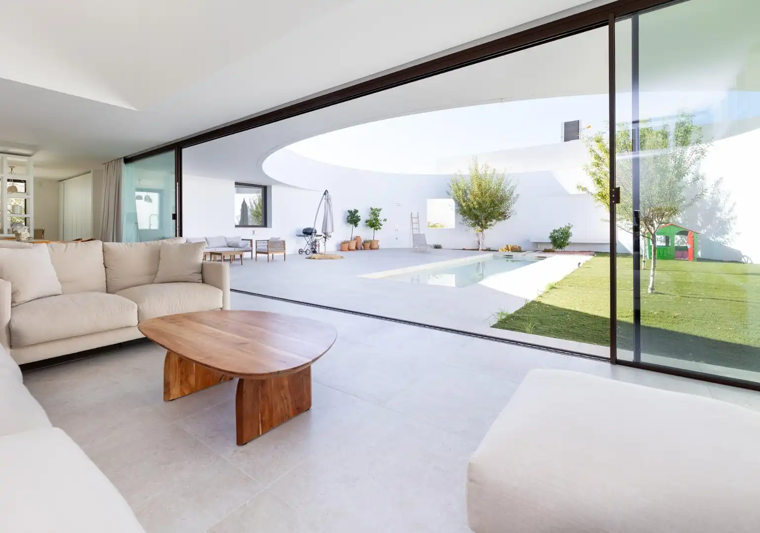 Terraza de Casa o chalet en venta en Albolote con Aire acondicionado, Calefacción y Jardín privado