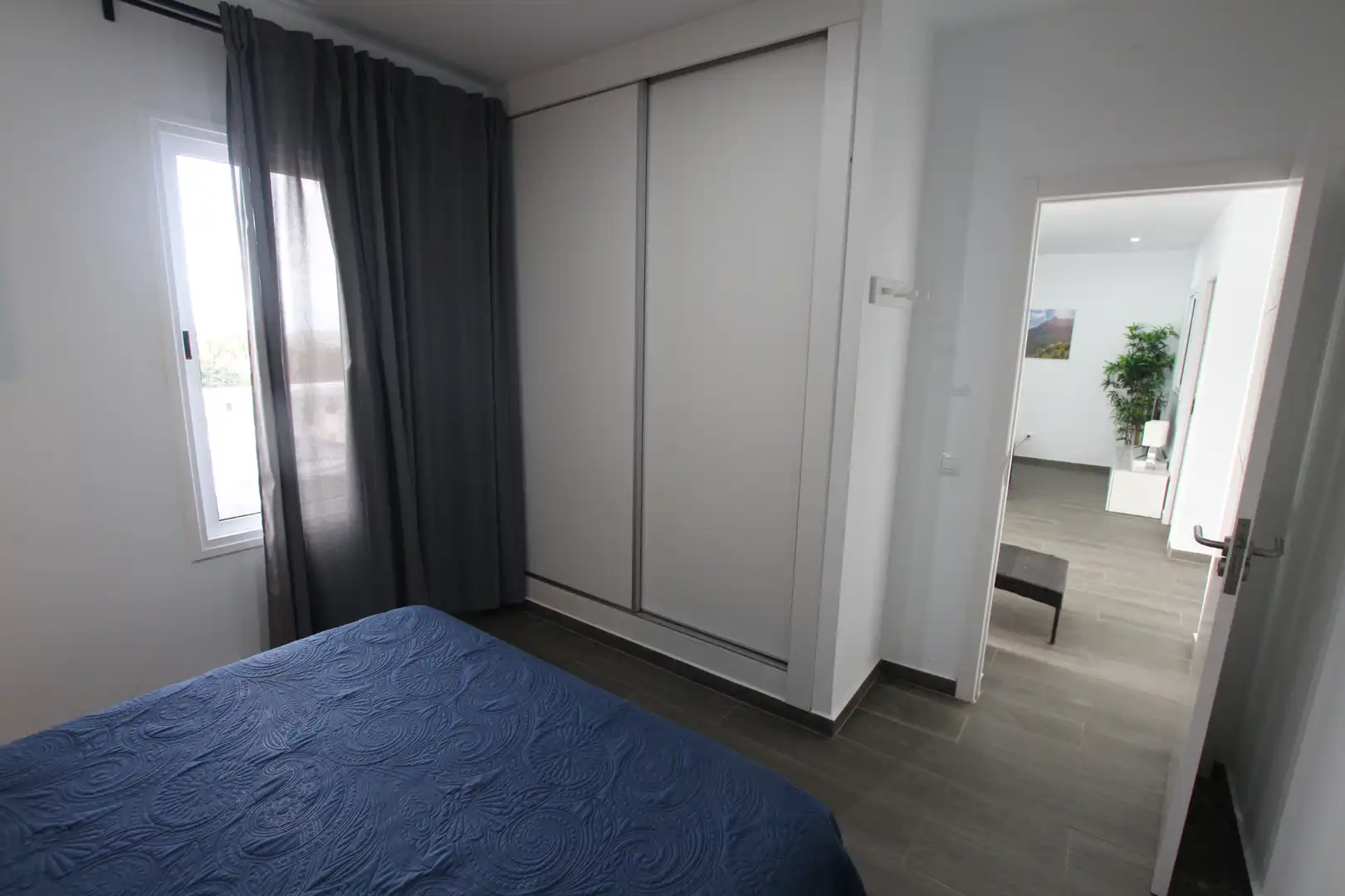 Schlafzimmer von Wohnung zur Miete in Adeje mit Terrasse, Möbliert und Ofen