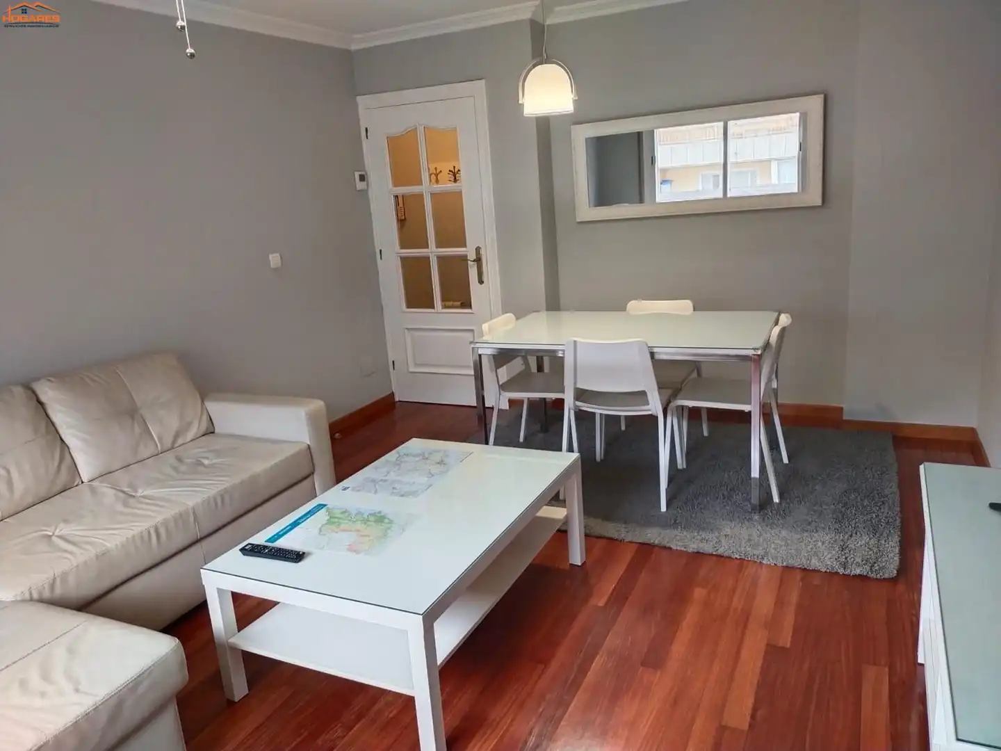 Sala de estar de Piso de alquiler en Vigo  con Calefacción y Amueblado