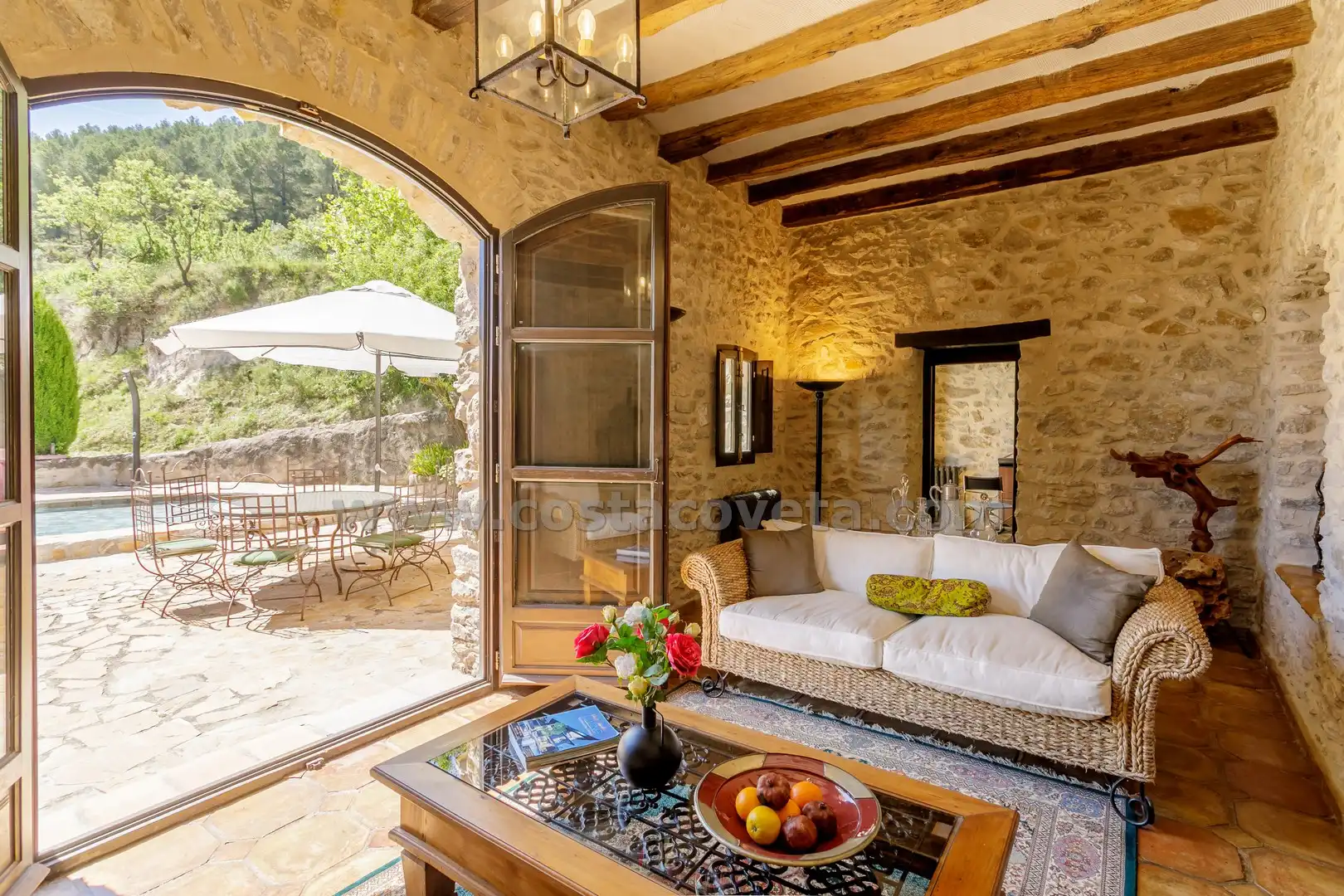 Terraza de Casa o chalet en venta en Relleu con Aire acondicionado, Calefacción y Jardín privado