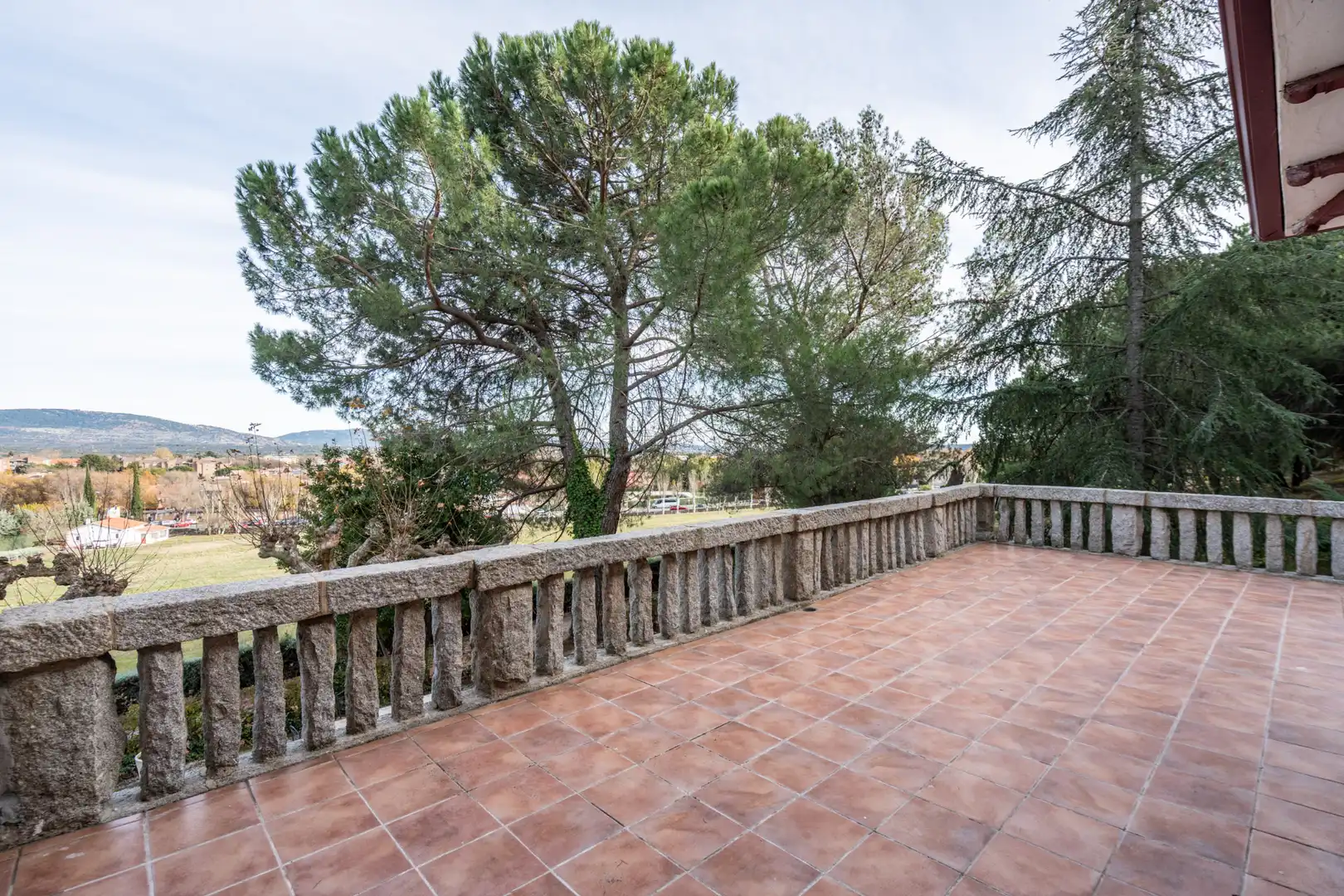 Terraza de Finca rústica en venta en Guadarrama con Aire acondicionado, Calefacción y Jardín privado