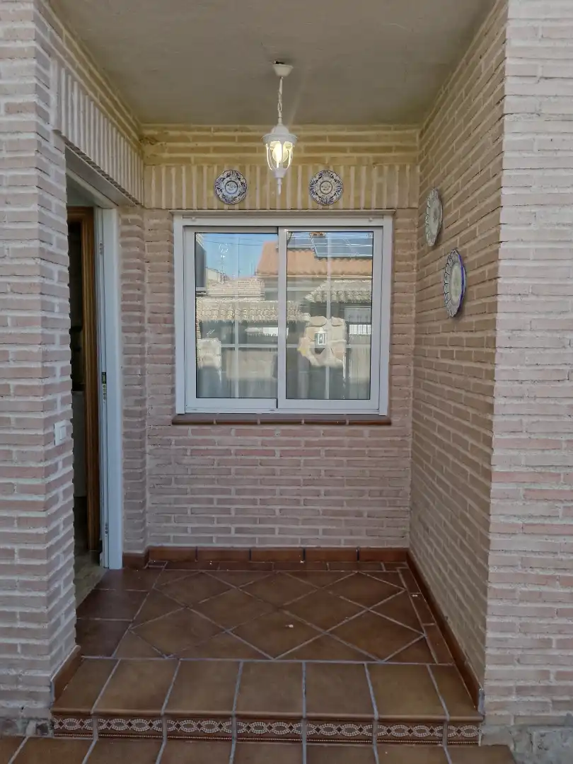 Terrassa de Casa o xalet de lloguer en Escalona amb Aire condicionat, Jardí privat i Terrassa