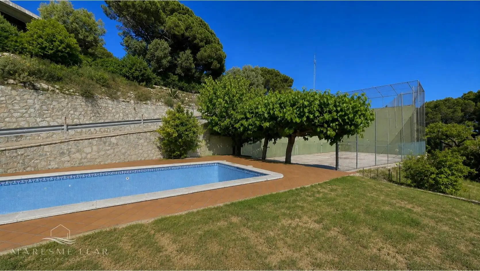 Piscina de Casa o xalet en venda en Sant Pol de Mar amb Jardí privat i Piscina