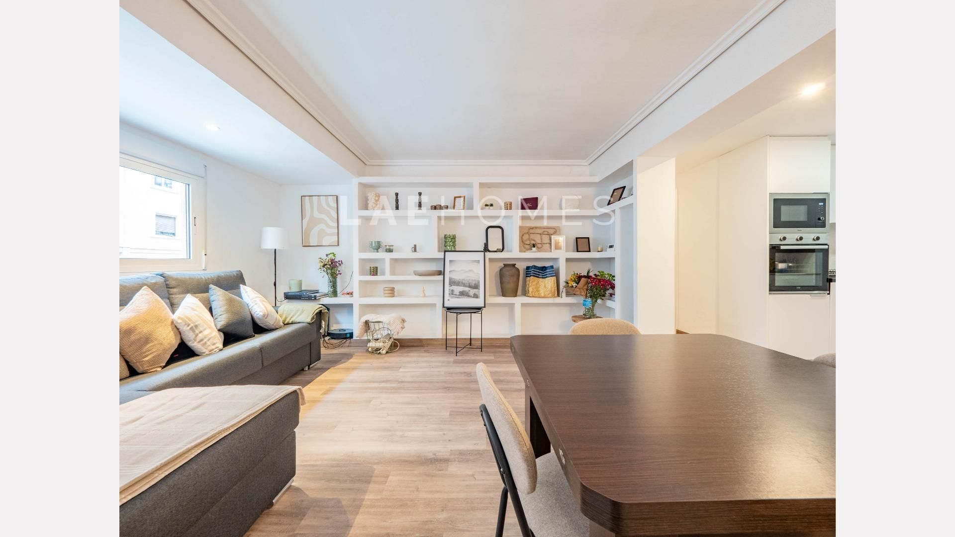 Sala de estar de Piso en venta en  Valencia Capital con Aire acondicionado, Calefacción y Balcón