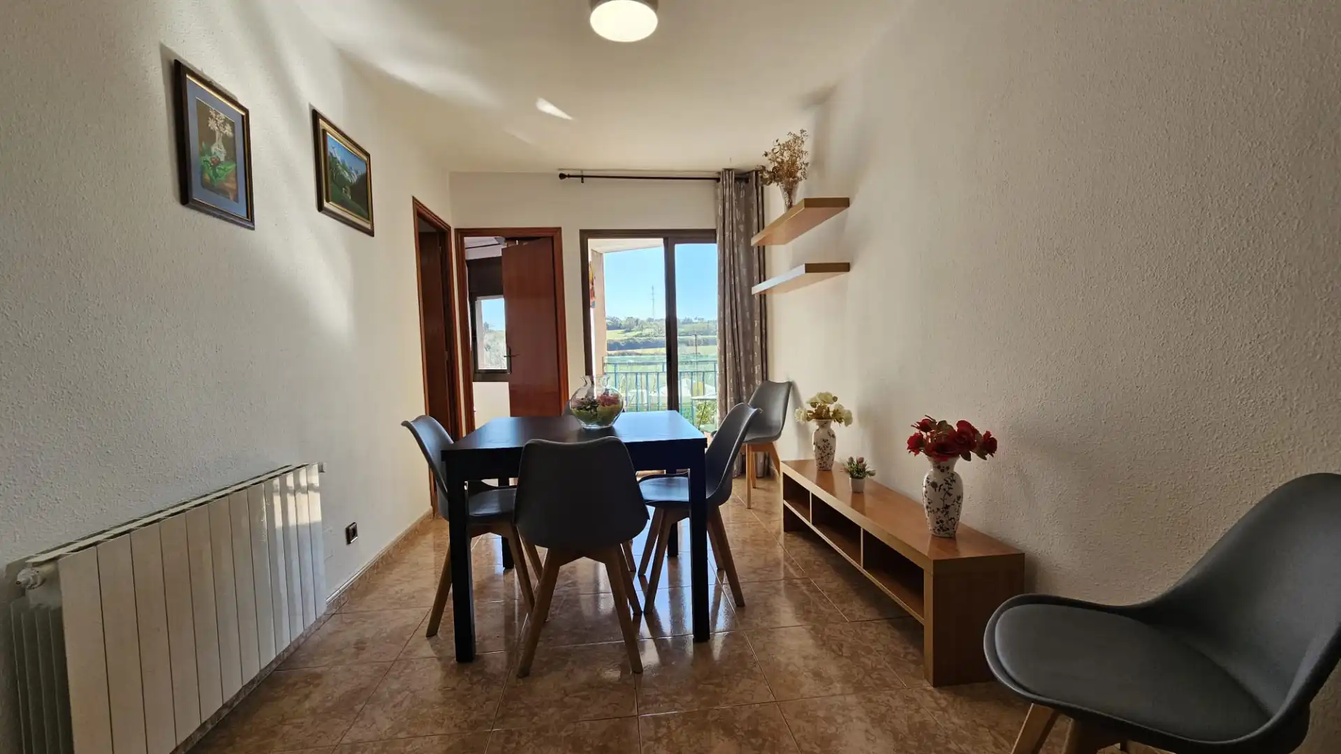 Dining room of Flat for sale in Rubí  with Heating, Oven and Balcony