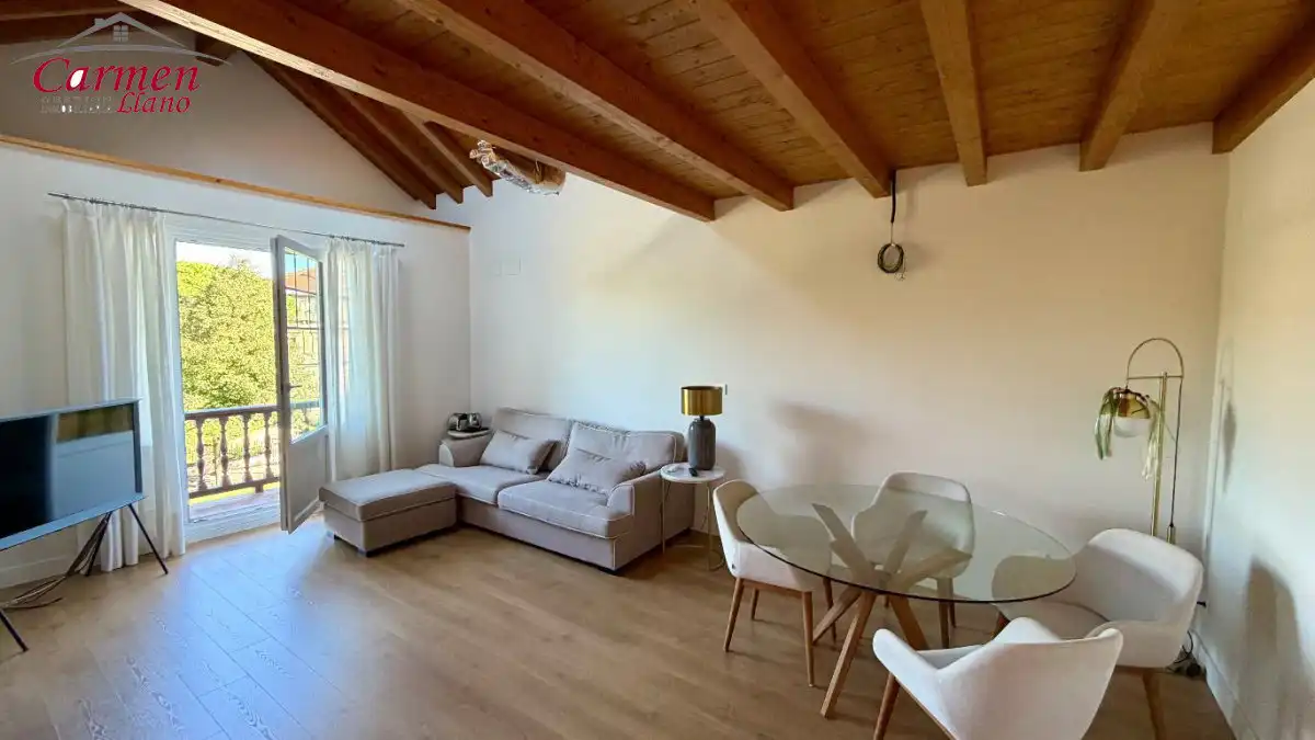 Sala d'estar de Dúplex en venda en Getxo  amb Calefacció, Terrassa i Traster