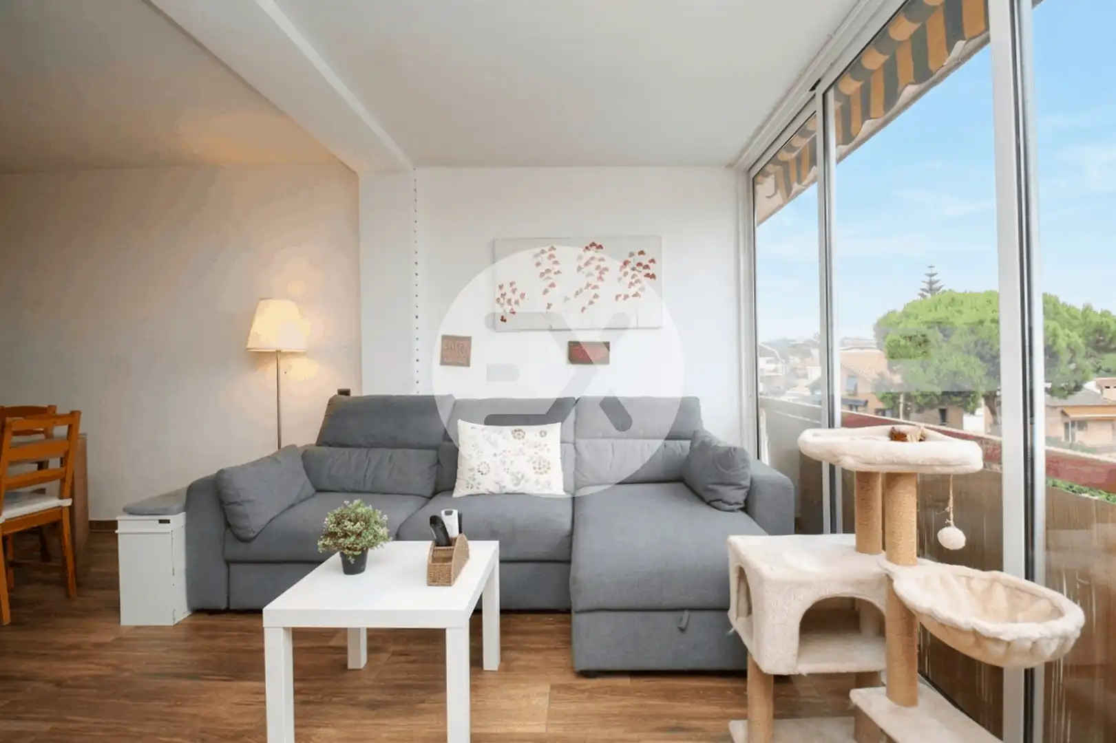 Living room of Flat for sale in Castelldefels  with Air Conditioner, Heating and Storage room