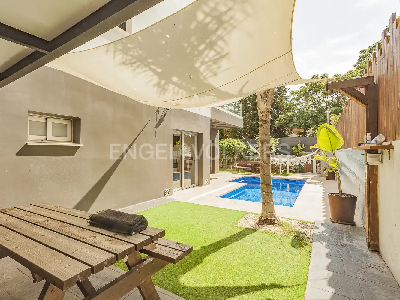 Terrace of Houses for rent in Castelldefels  with Air Conditioner, Heating and Private garden