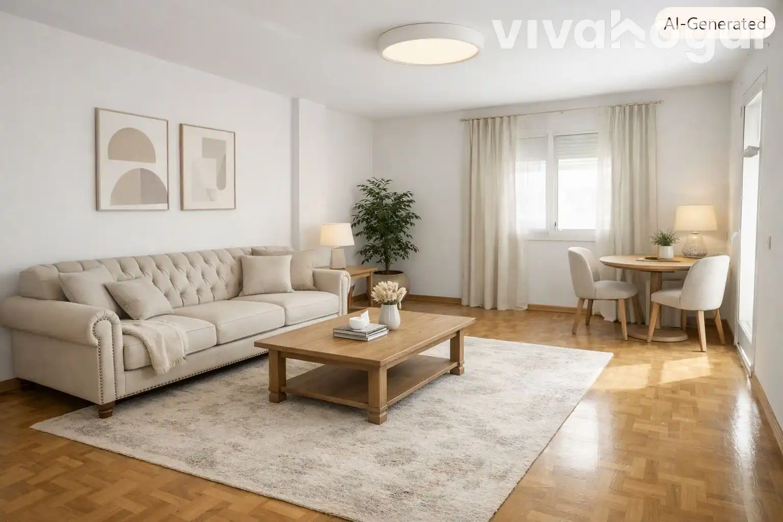 Sala de estar de Piso en venta en Fuenlabrada