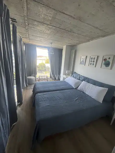 Schlafzimmer von Dachboden zur Miete in Alcobendas mit Klimaanlage, Heizung und Terrasse
