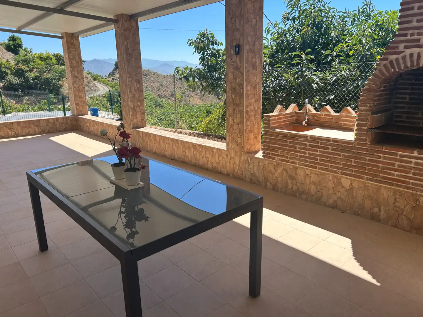 Terrasse von Country house zur Miete in Vélez-Málaga mit Klimaanlage, Heizung und Terrasse