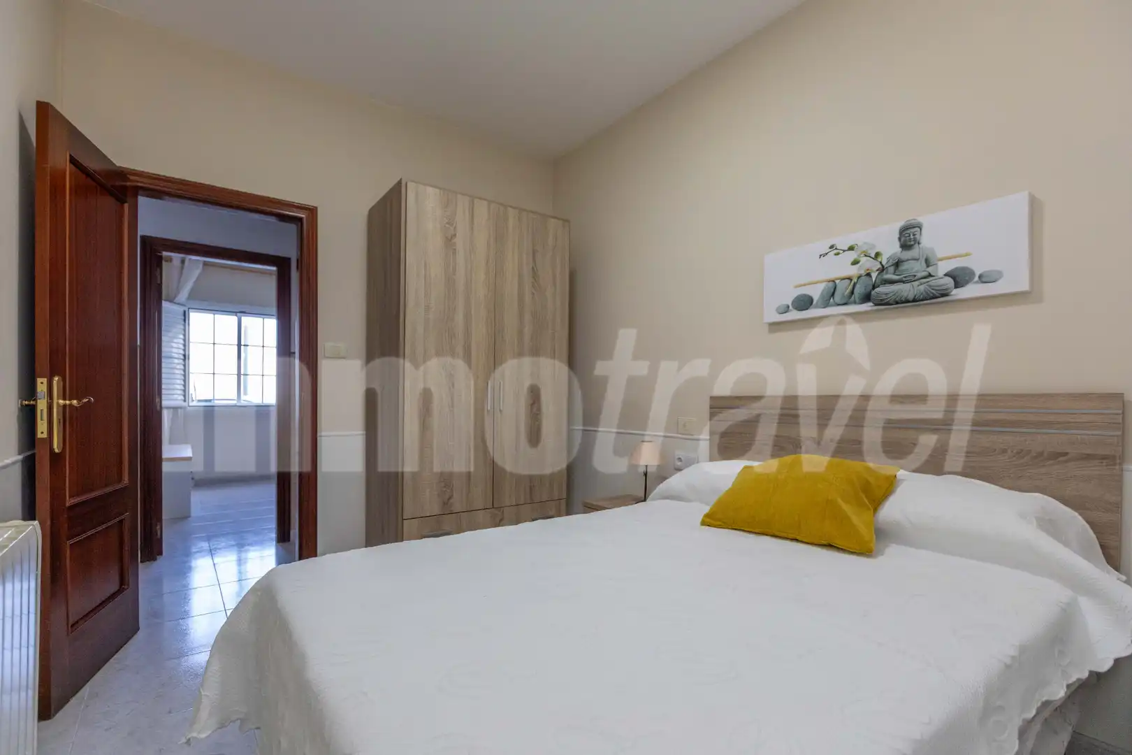 Bedroom of Flat for rent in Sanxenxo  with Furnished, Oven and Washing machine