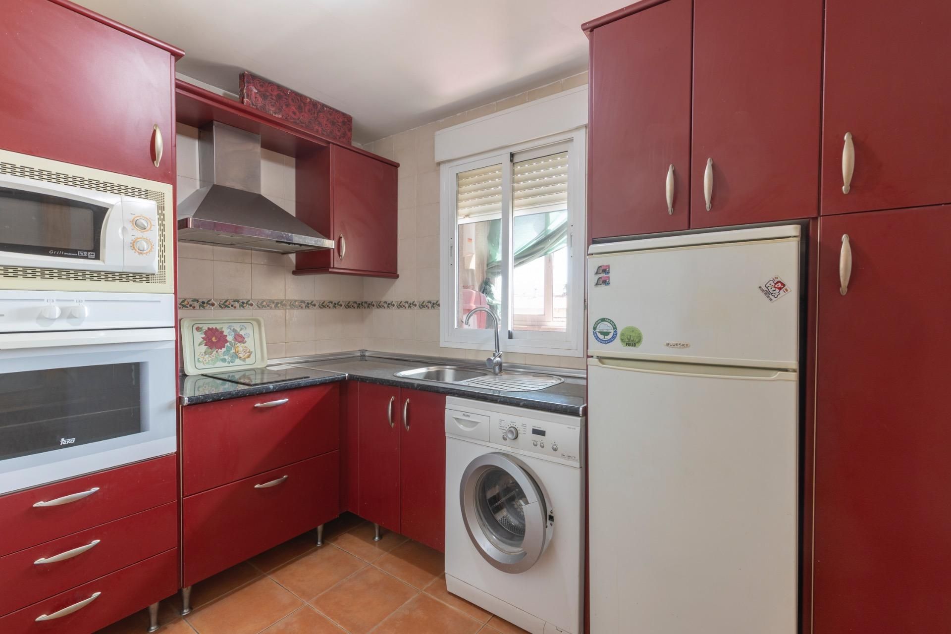 Kitchen of Apartment for sale in Vegas del Genil  with Air Conditioner and Balcony