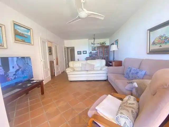Wohnzimmer von Wohnungen zum Verkauf in Islantilla mit Klimaanlage, Heizung und Terrasse
