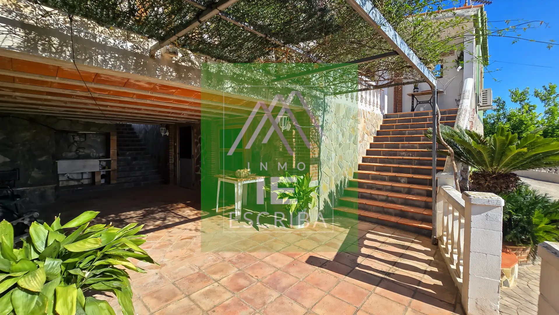 Terraza de Casa o chalet en venta en Catadau con Aire acondicionado, Calefacción y Jardín privado
