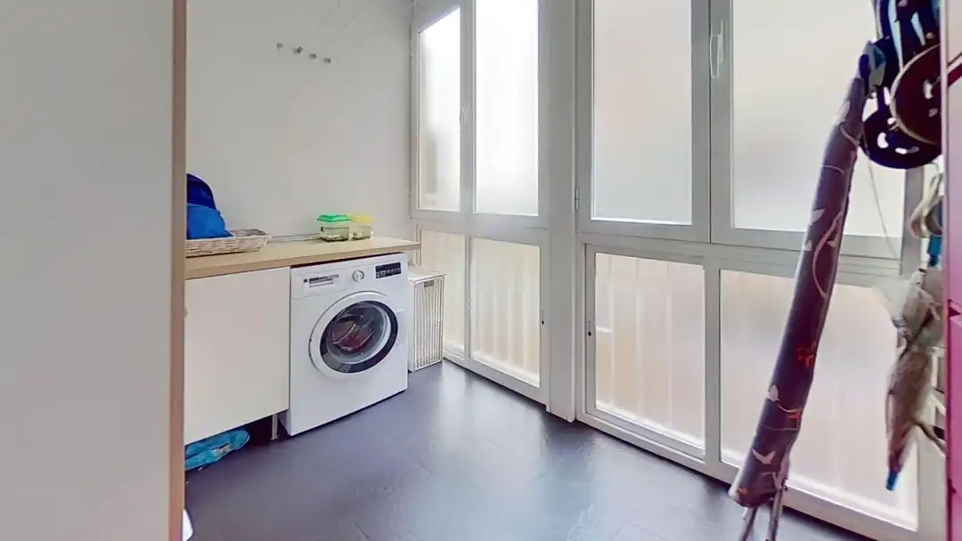 Cocina de Piso de alquiler en Madrid con Aire acondicionado, Calefacción y Balcón