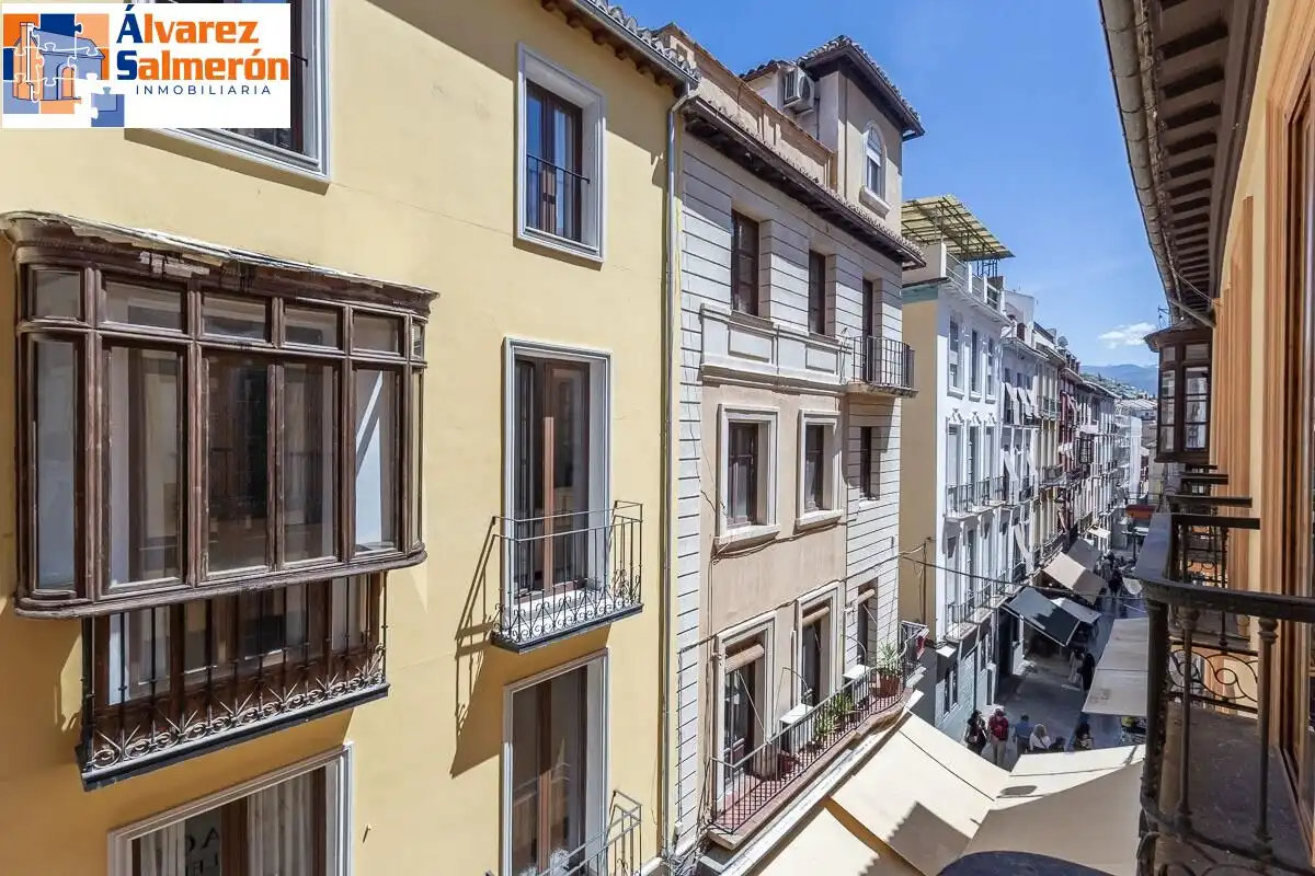 Balcony of Flat for sale in Granada