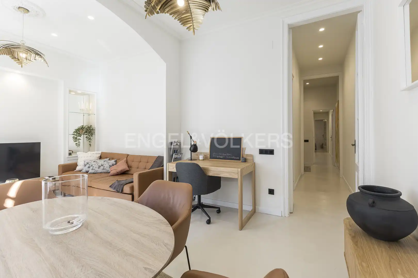 Sala de estar de Piso en venta en Barcelona con Aire acondicionado, Calefacción y Balcón