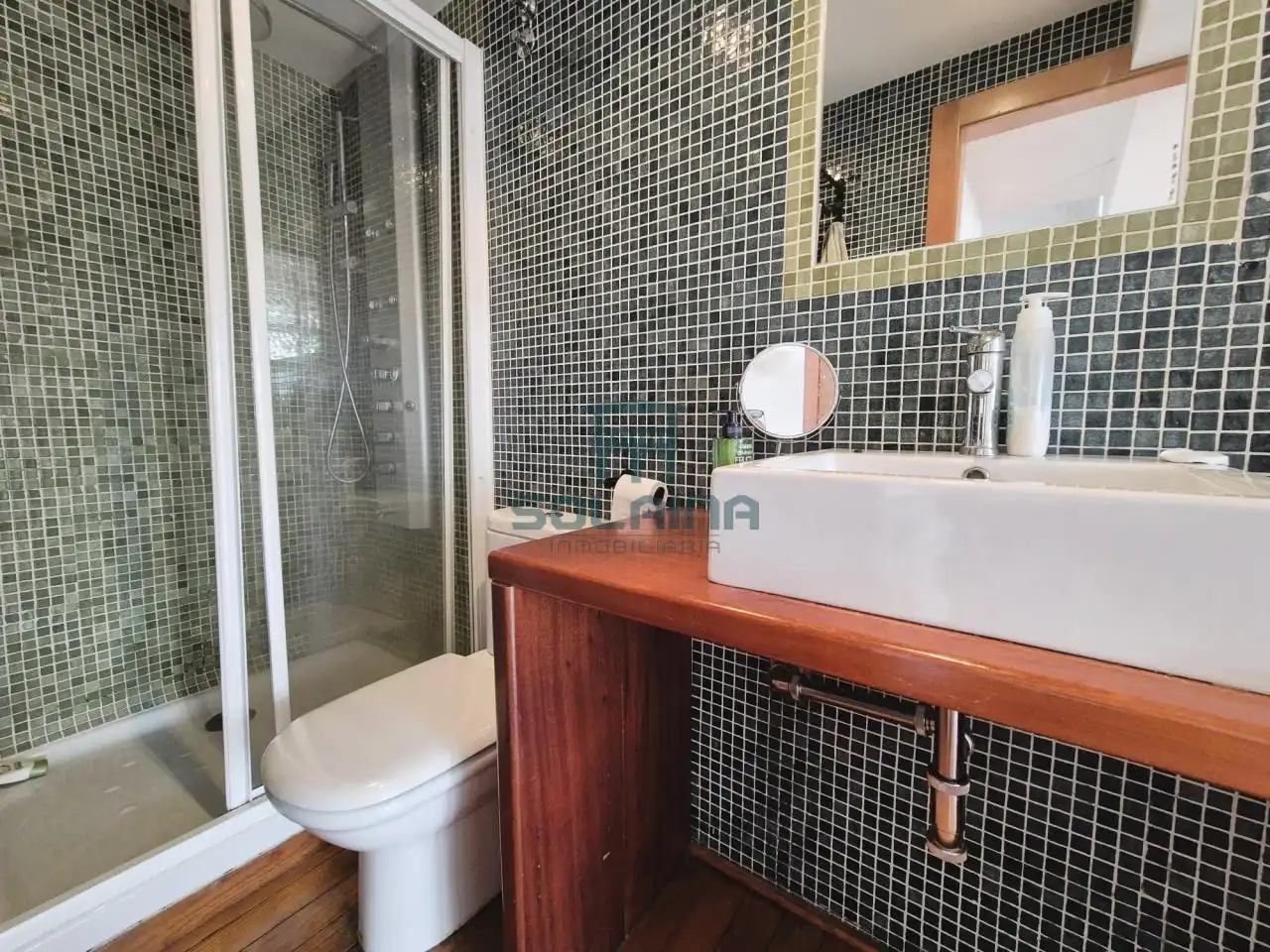 Baño de Dúplex en venta en Ourense Capital  con Calefacción, Amueblado y Balcón