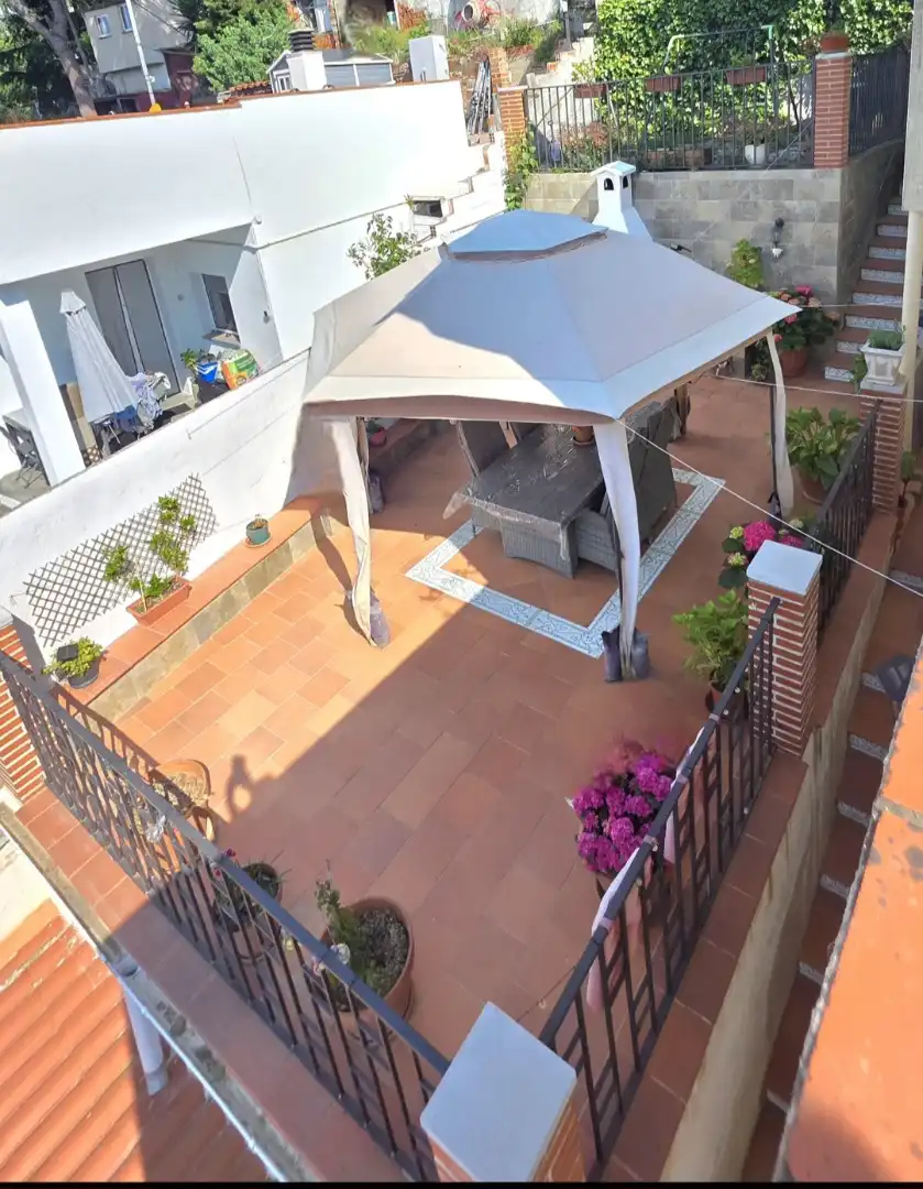 Terrasse von Haus oder Chalet zum Verkauf in Sant Fost de Campsentelles mit Heizung, Privatgarten und Abstellraum