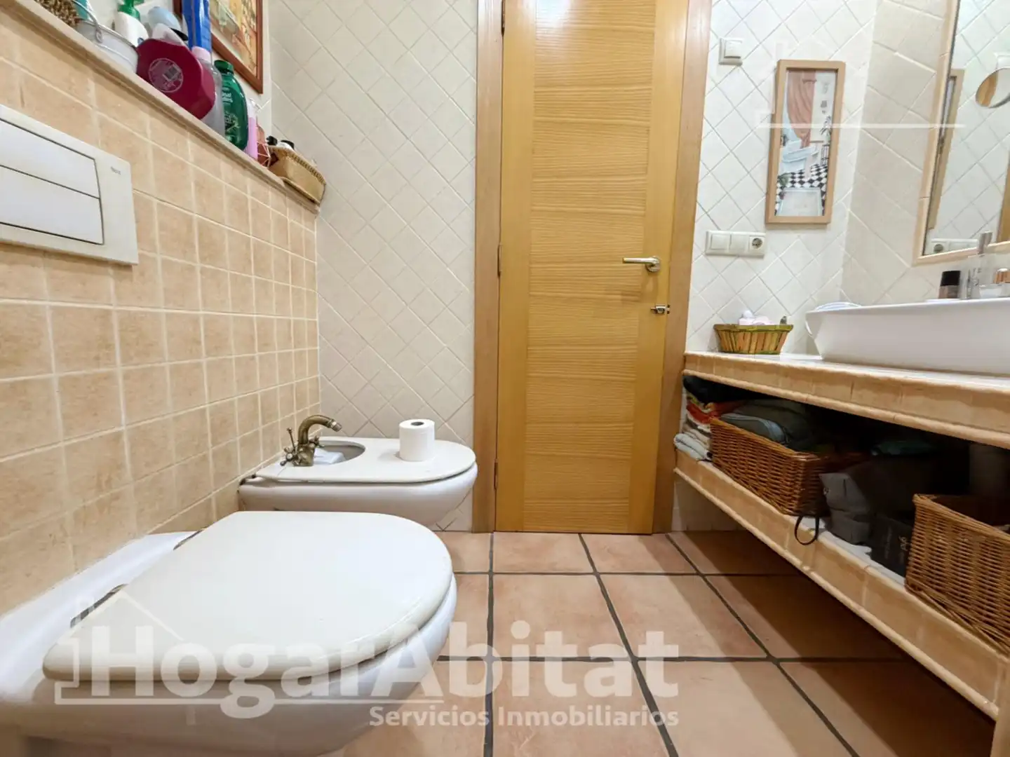 Baño de Casa o chalet en venta en Paterna con Aire acondicionado, Calefacción y Terraza