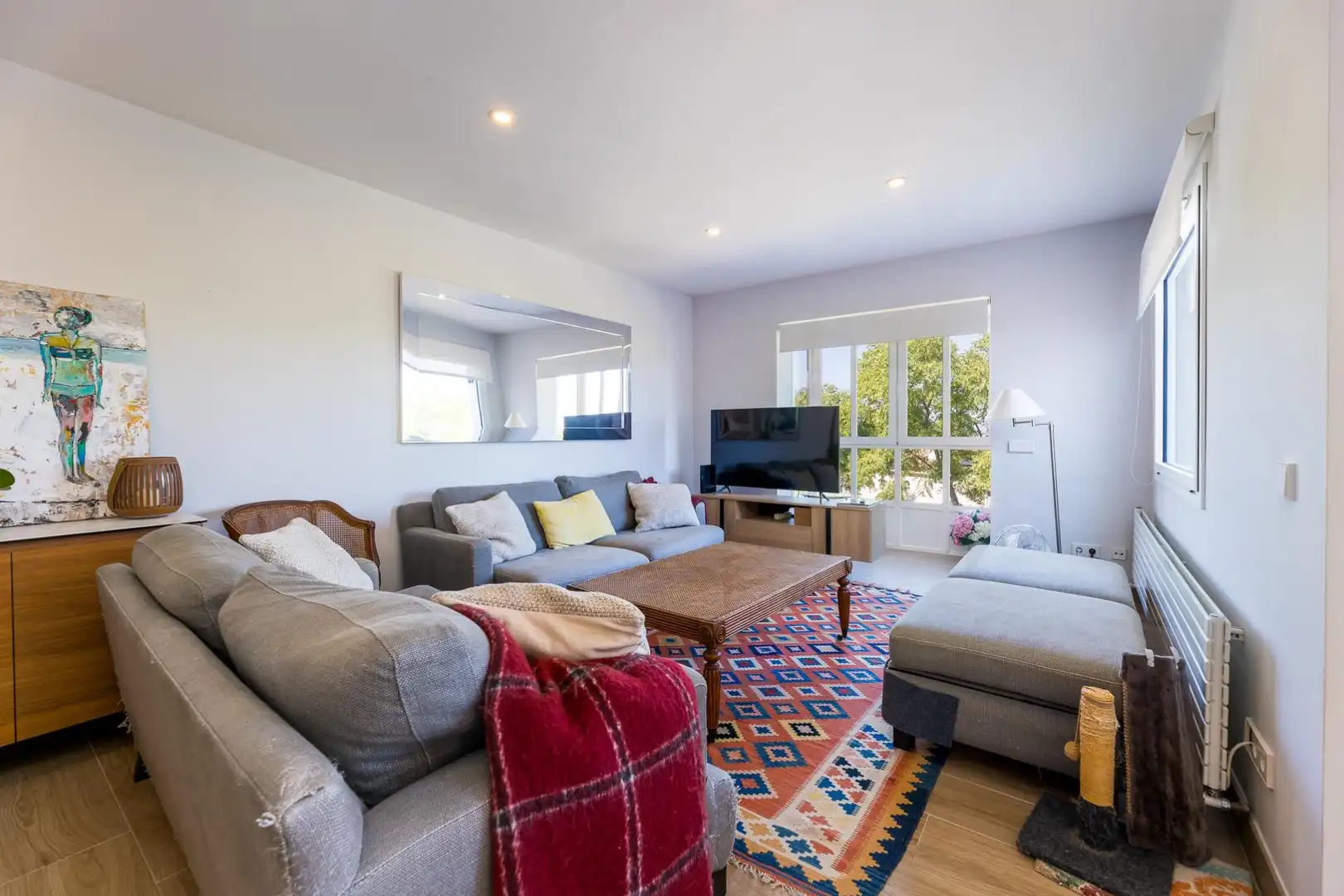 Sala d'estar de Casa o xalet en venda en  Palma de Mallorca amb Aire condicionat i Jardí privat