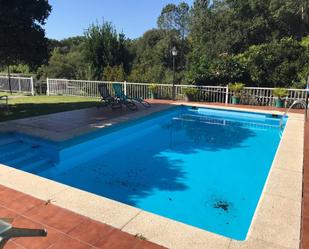 Swimming pool of House or chalet for sale in Nigrán  with Heating, Private garden and Parquet flooring