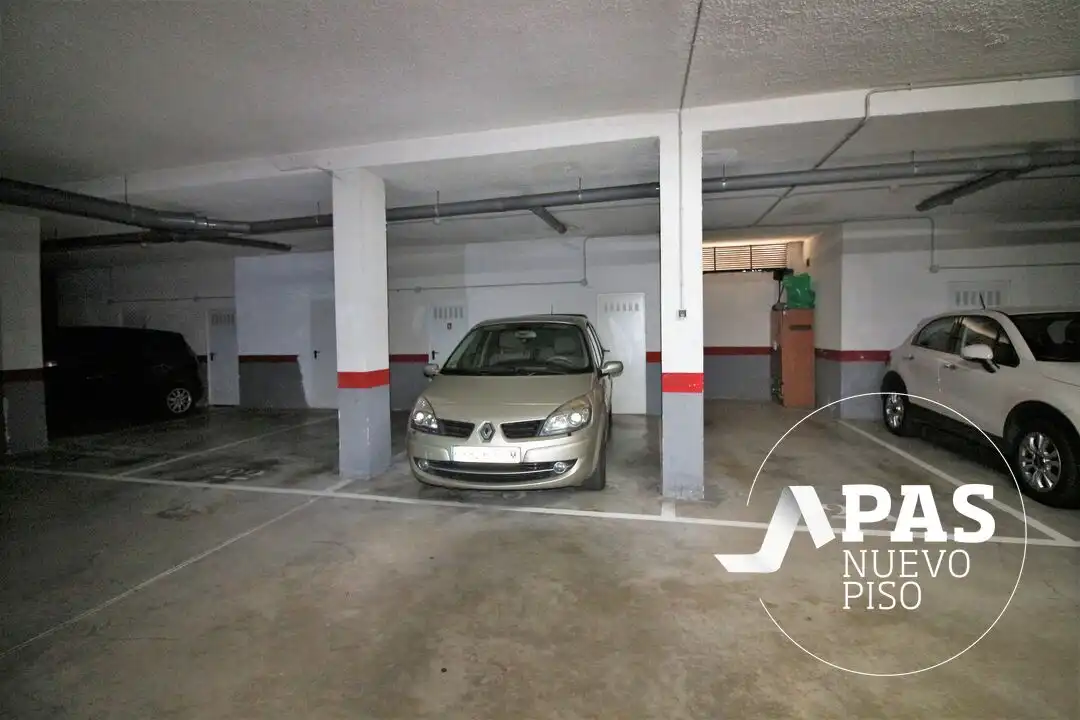 Parking of Flat for sale in El Astillero    with Heating, Private garden and Storage room