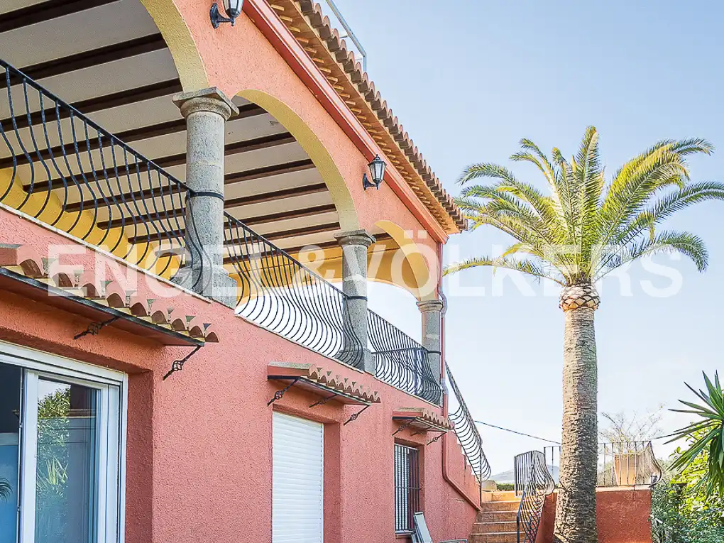 Außenansicht von Haus oder Chalet zur Miete in Jávea / Xàbia mit Klimaanlage, Heizung und Privatgarten