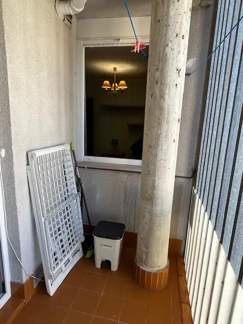 Terraza de Piso de alquiler en Santa Cruz de Bezana con Calefacción, Trastero y Amueblado