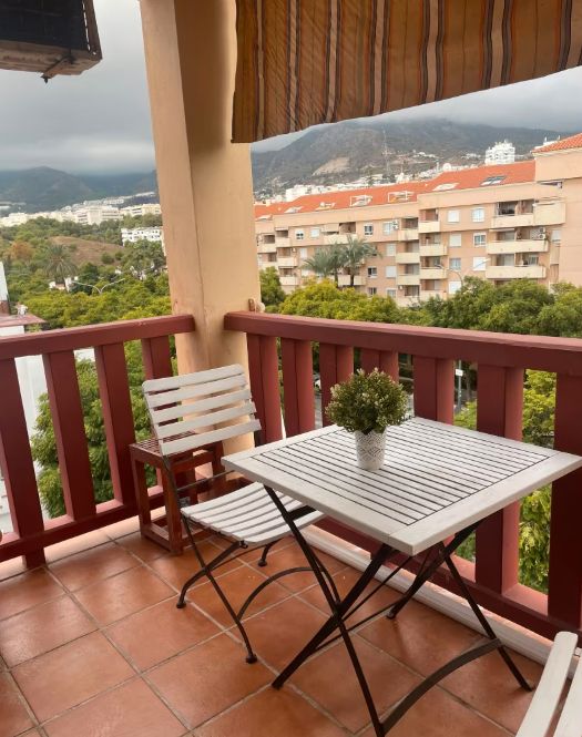 Terrassa de Pis de lloguer en Benalmádena amb Aire condicionat, Terrassa i Moblat